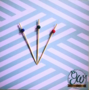 Assorted Colour Skewers (100PCS)