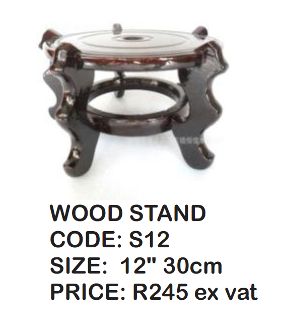 Wood Stand 12" Medium